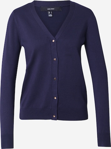 VERO MODA Strickjacke 'VMSILJE' in Blau: Vorderseite