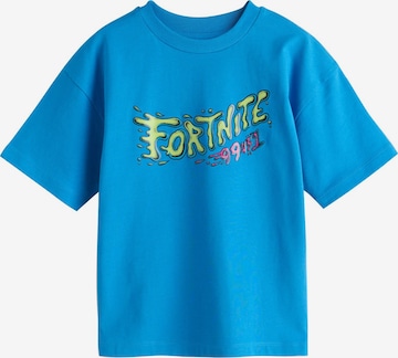 T-Shirt 'Fortnite' Next en bleu : devant