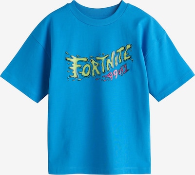 Next Majica 'Fortnite' veličine 104 u azur / svijetlozelena / roza / crna, Pregled proizvoda