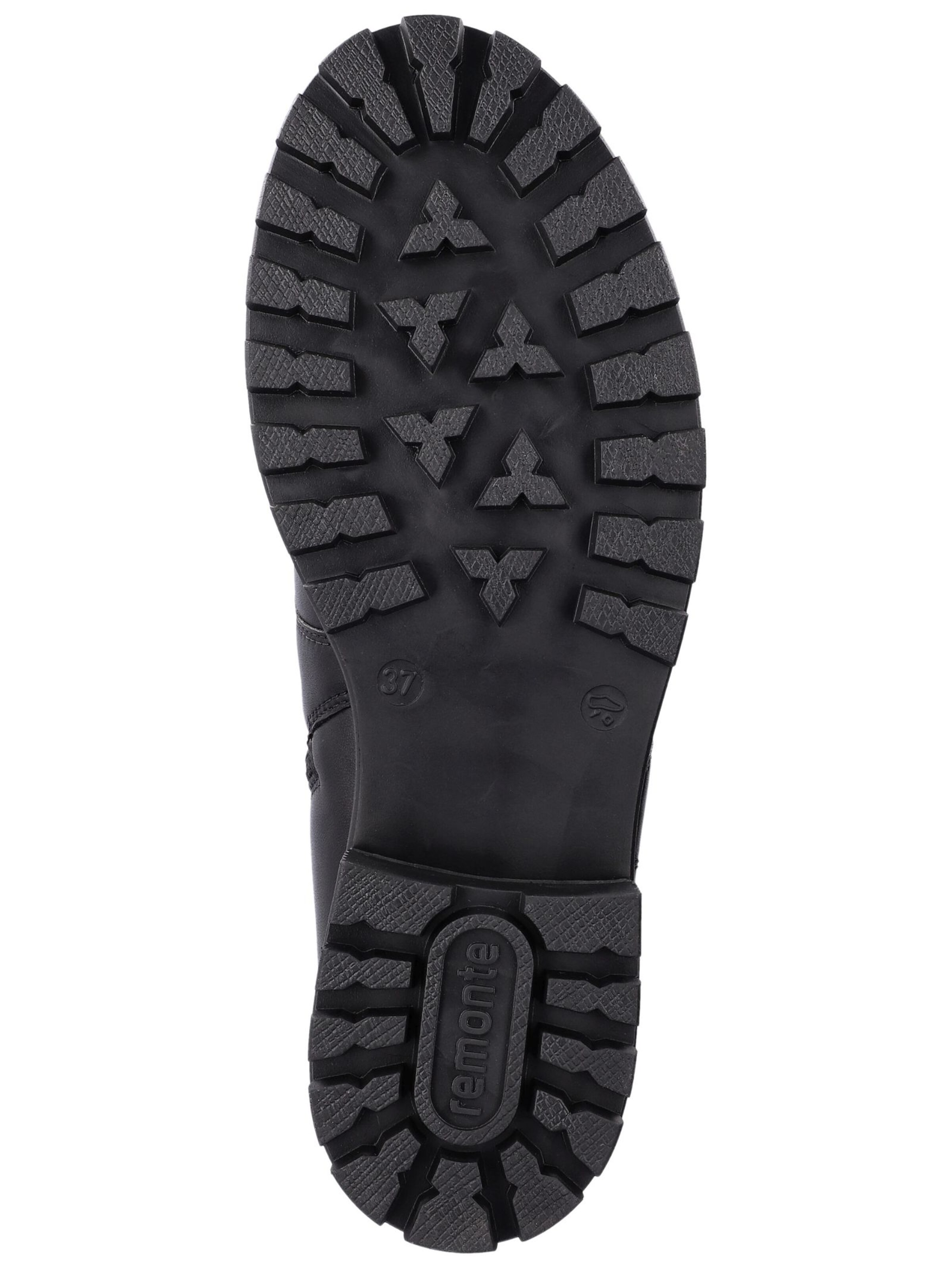 REMONTE Schnürstiefel in Schwarz