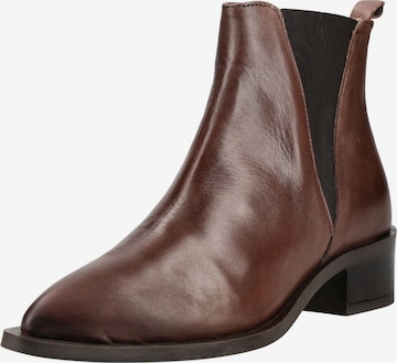 Chelsea Boots PAVEMENT en marron : devant