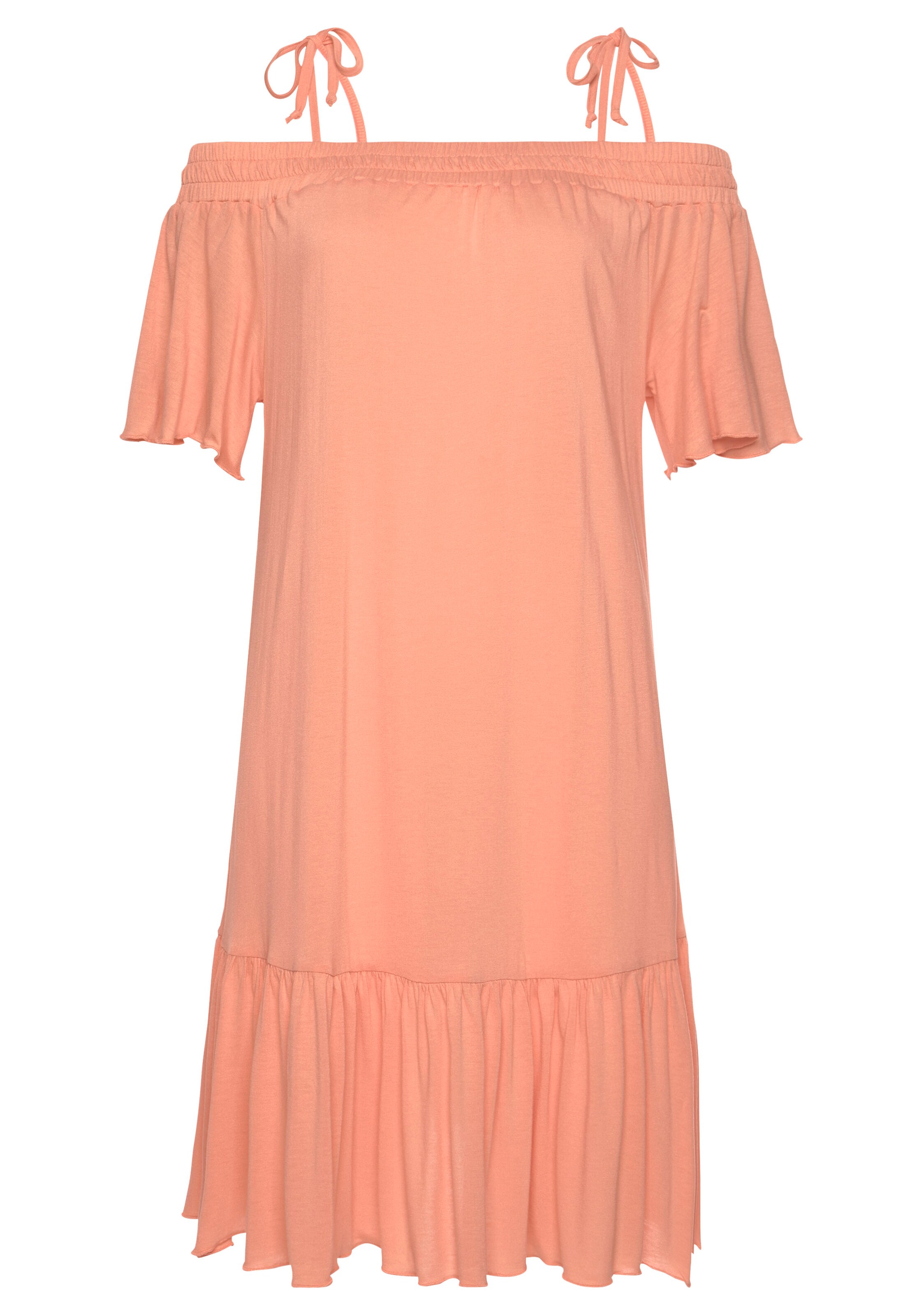 LASCANAHaljina - narančasta boja: prednji dio