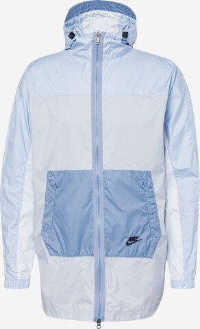 Nike Sportswear Tussenjas in Blauw: voorkant