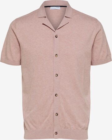 SELECTED HOMME - Ajuste regular Camisa en rosa: frente
