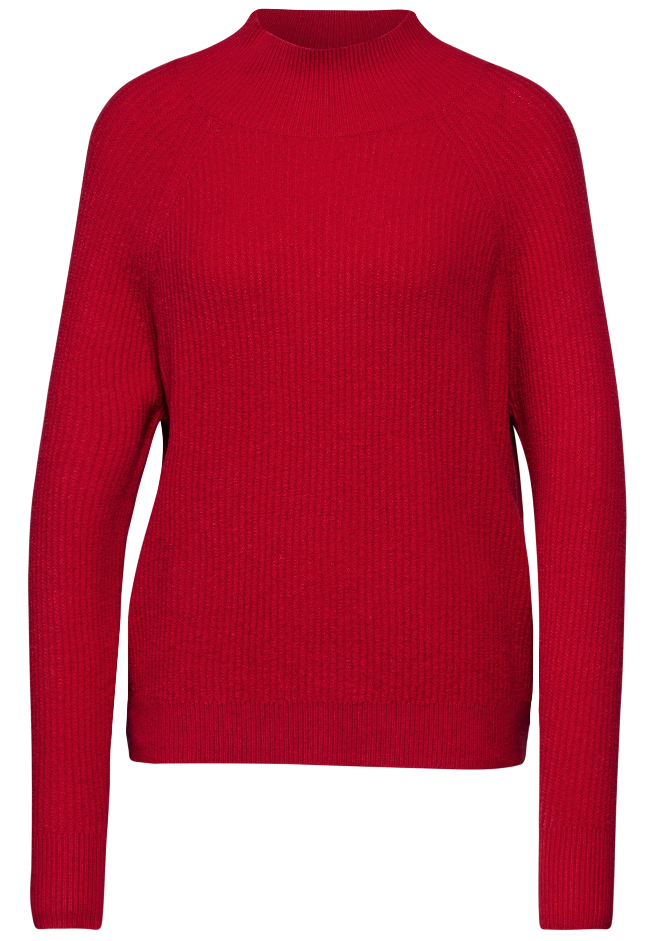 Street One Studio Sweater in Red: front