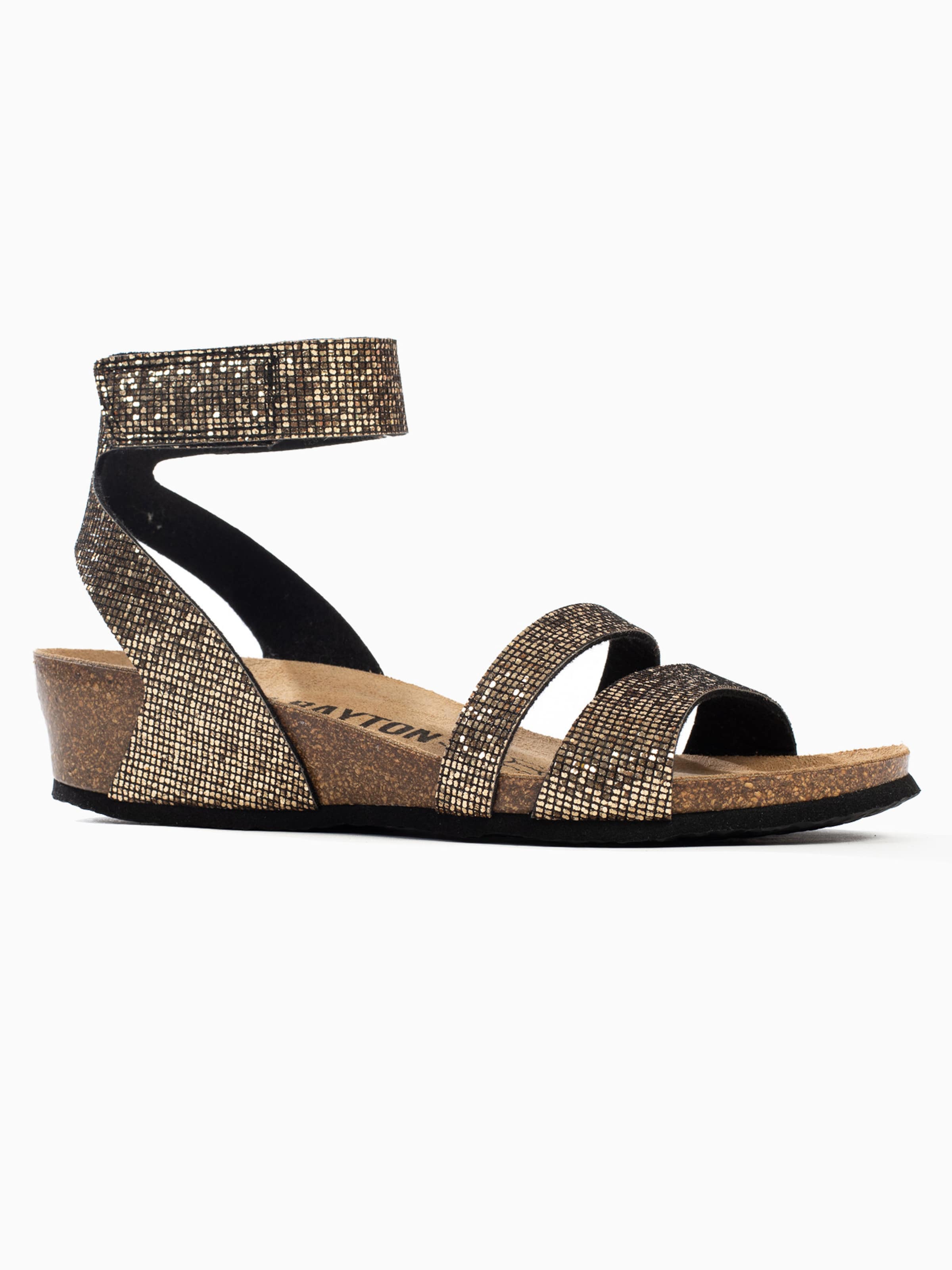 Bayton Sandaal 'OTRANTE' in Goud