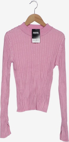 Gina Tricot Sweater & Cardigan in S in Pink: front