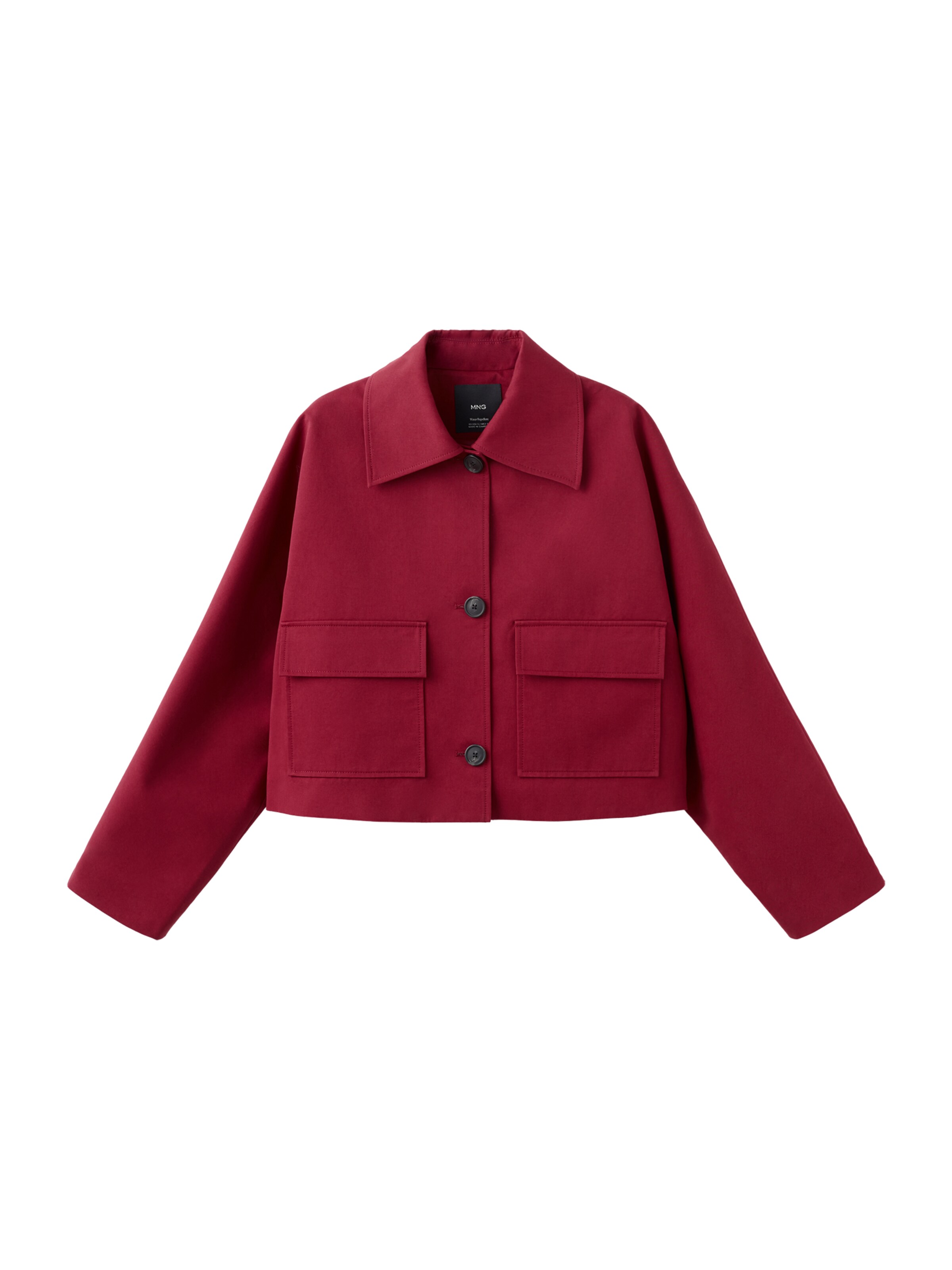 MANGO Between-season jacket 'BRAVA' in Red: front