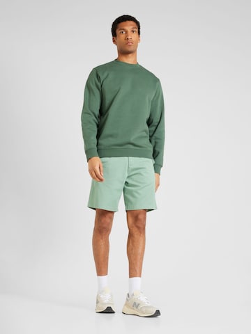 SELECTED HOMMEregular Chino hlače 'BILL' - zelena boja
