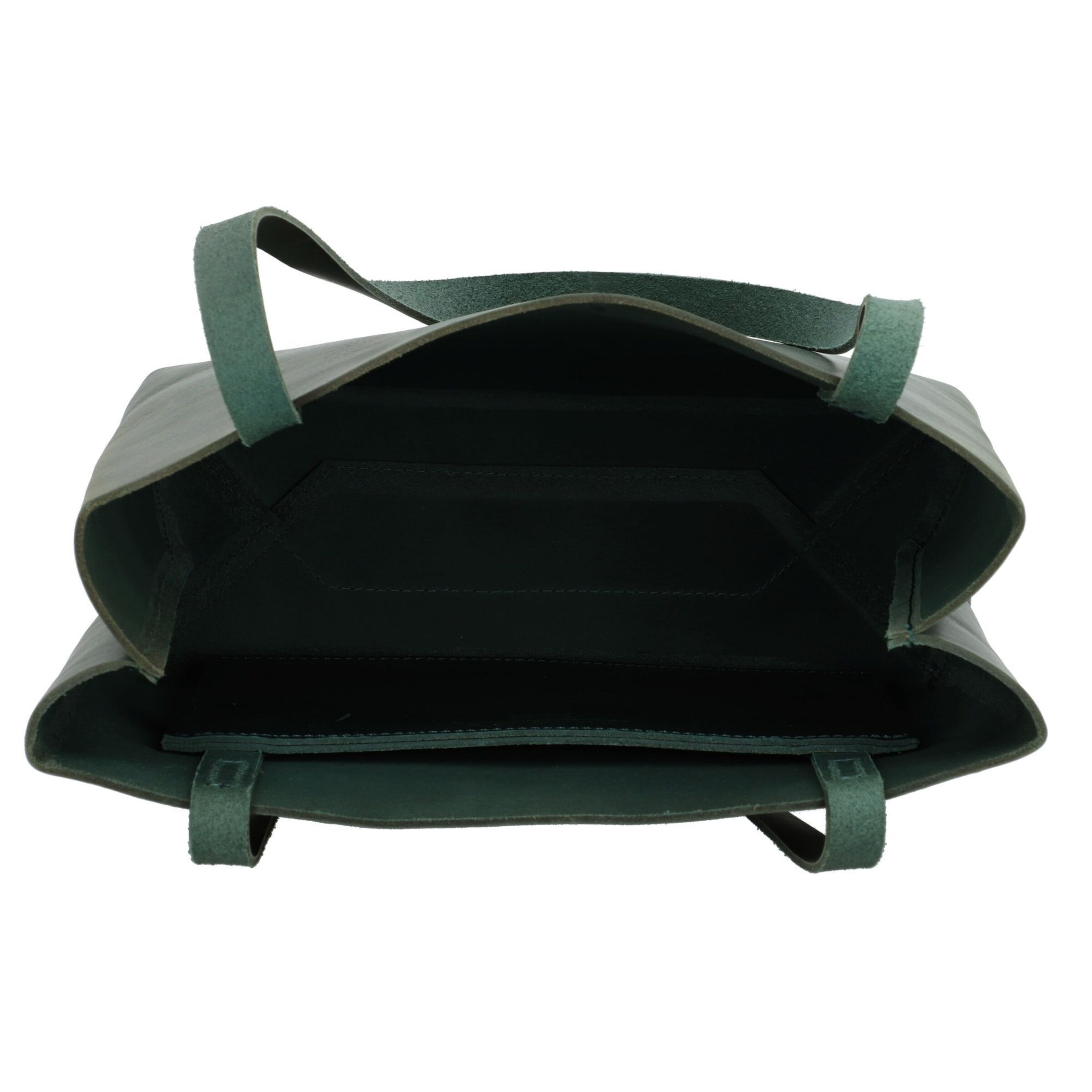 Borsa a spalla 'Paperbag' di Harold's in verde