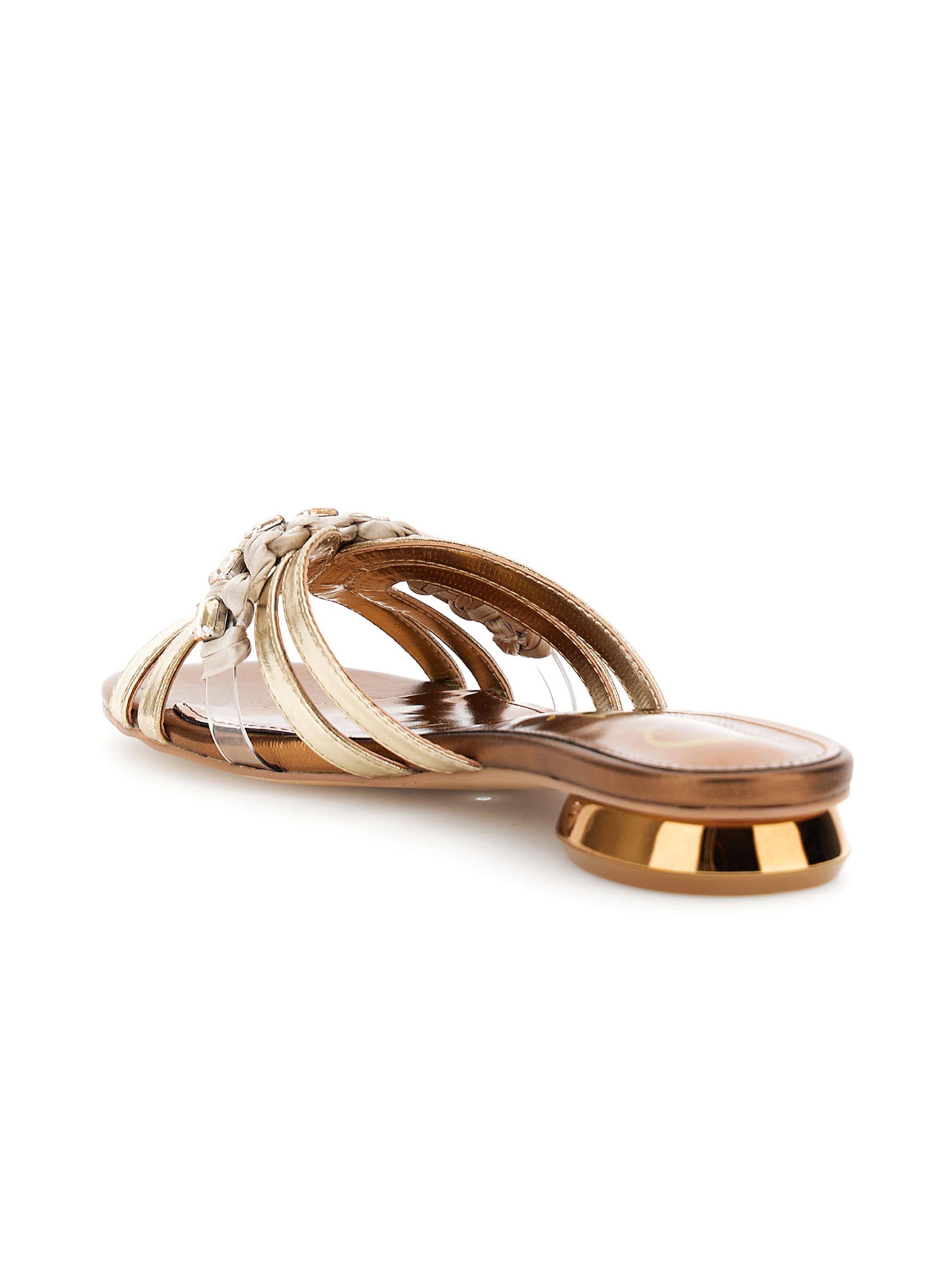 Mule CAFè NOIR en or