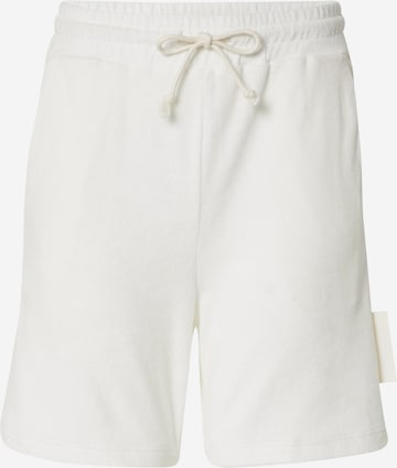 Smiles Regular Pants 'Valentin' in White: front