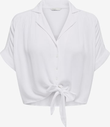 ONLY - Blusa 'Paula' em branco: frente