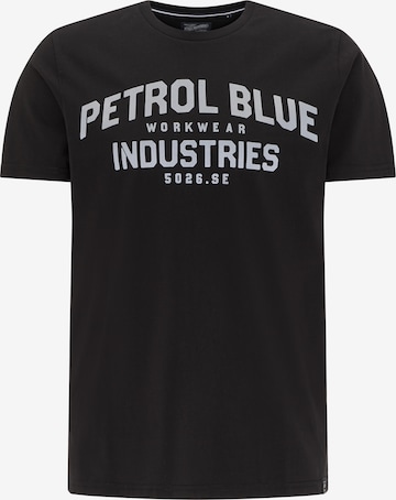 Petrol Industries T-Shirt in Schwarz: predná strana