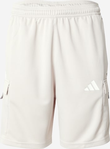 Pantaloni sportivi 'Tiro' di ADIDAS SPORTSWEAR in marrone: frontale