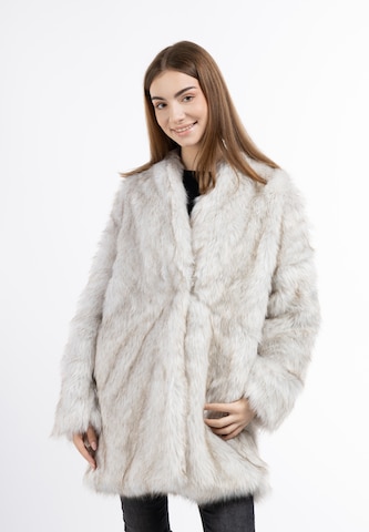 MYMO - Abrigo de invierno 'Keepsuwarm' en blanco: frente