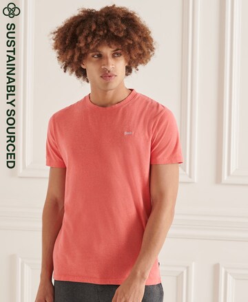 T-Shirt Superdry en orange : devant