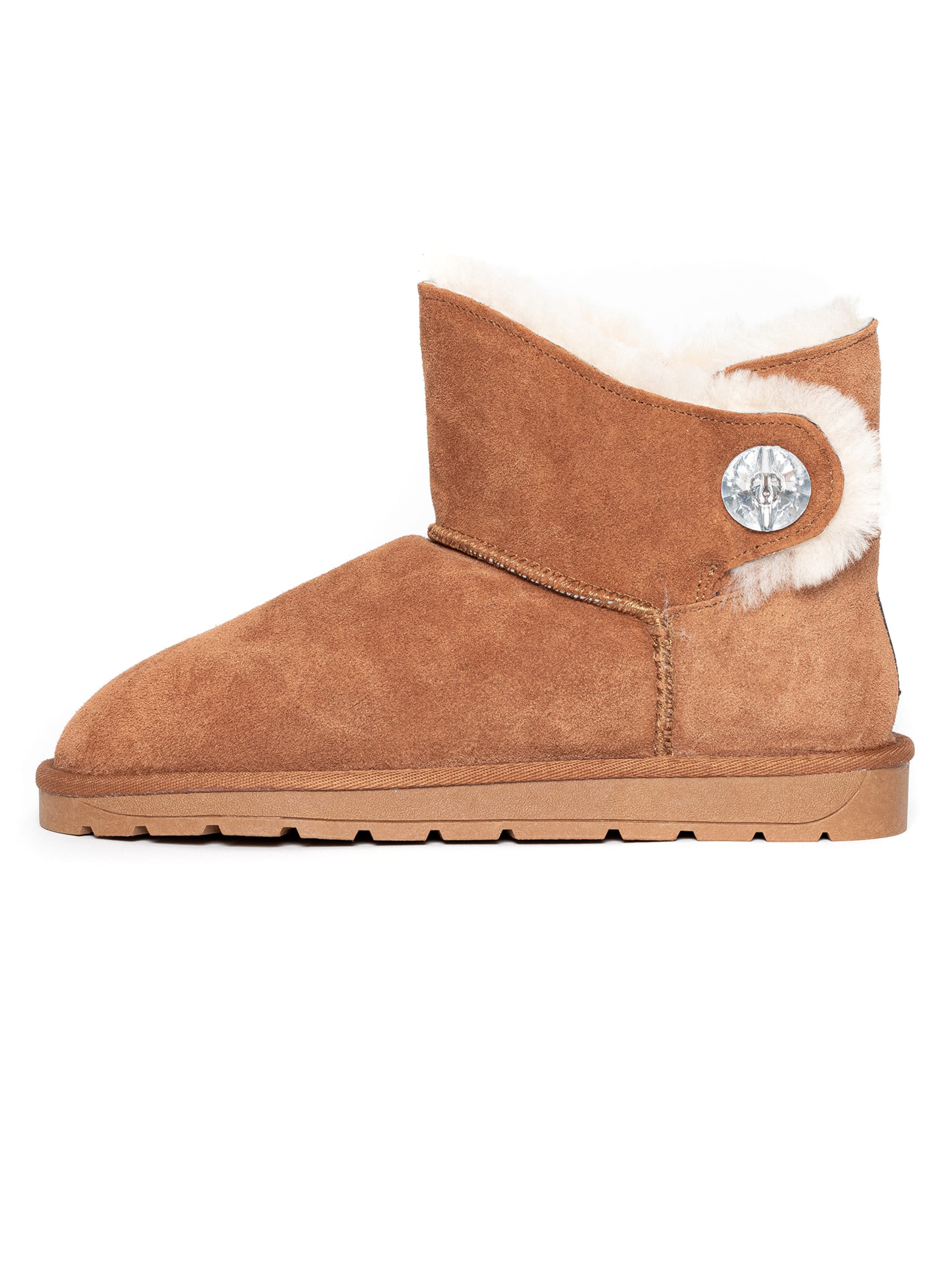 Gooce Boots 'Diama' i brun: forside