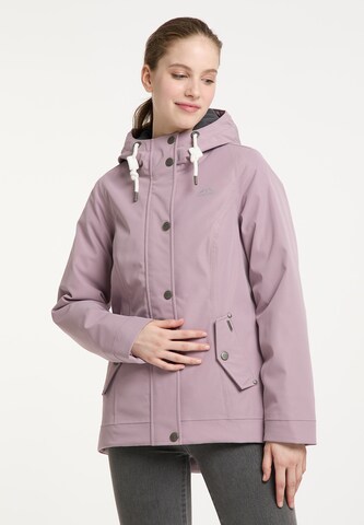 ICEBOUND Funkcionalna jakna | vijolična barva: sprednja stran