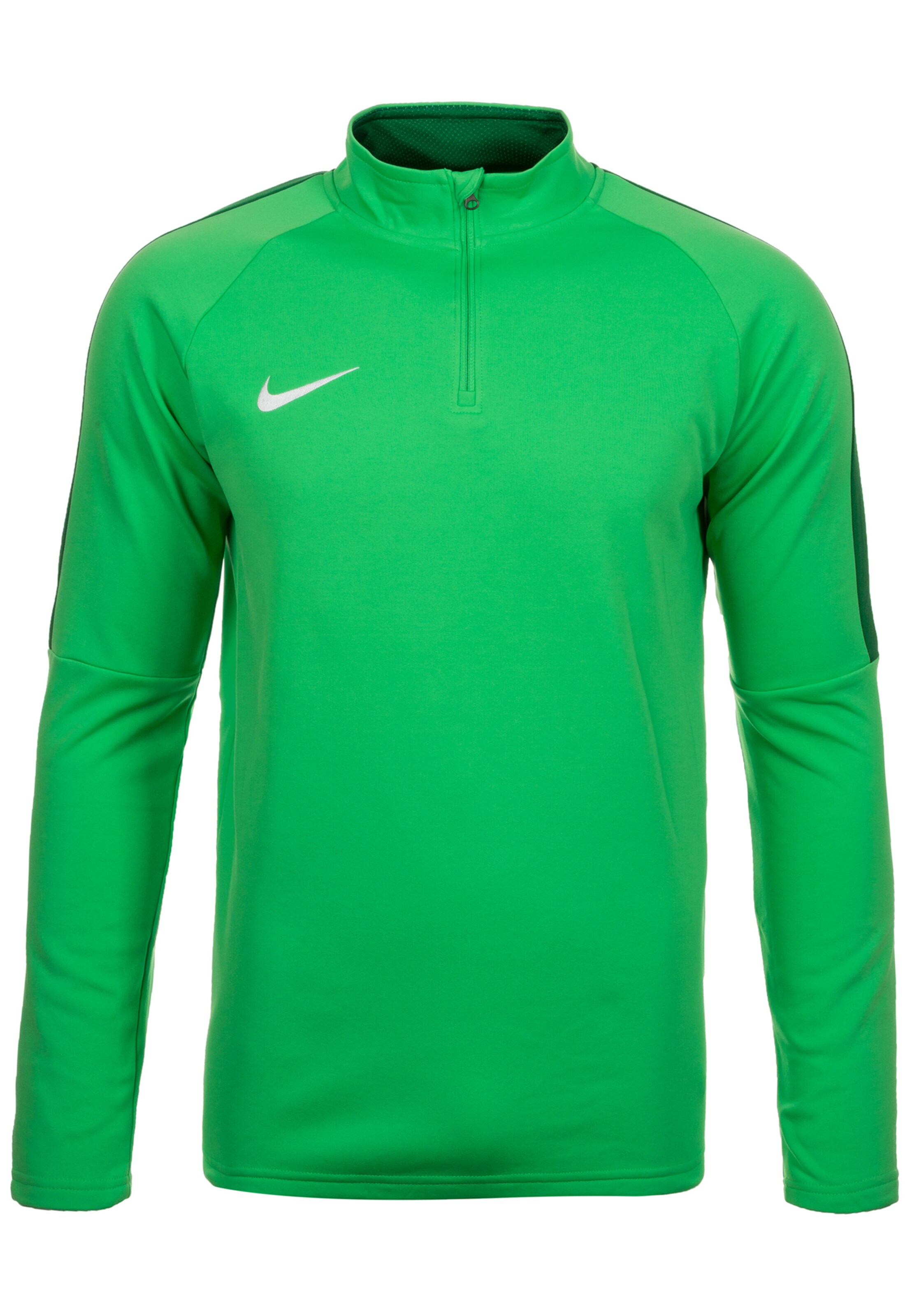NIKE Sports sweatshirt 'Academy 18 Drill' in Green: front