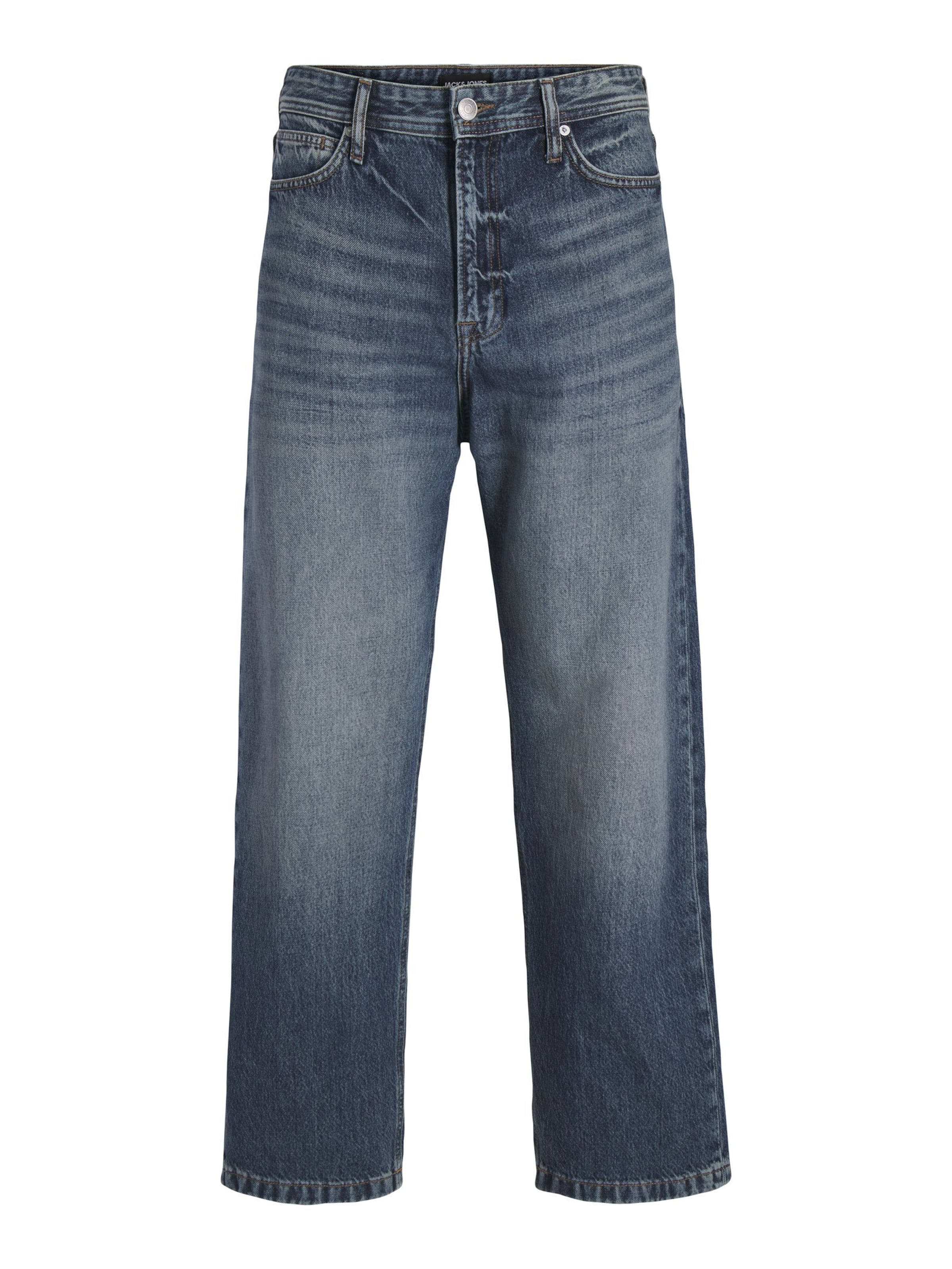 Jack & Jones Plus Loosefit Jeans 'JJICHRIS JJCREW' i blå: forside