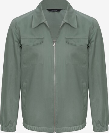 Basics and More Between-Season Jacket ' Quinn ' in Green: front