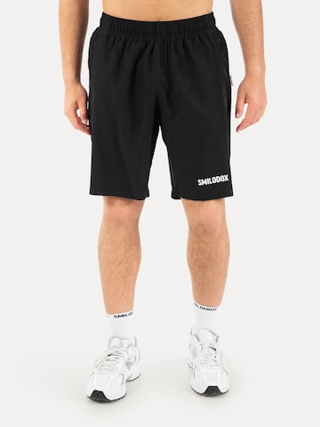 Smilodox Regular Sports trousers ' Jarek ' in Black: front
