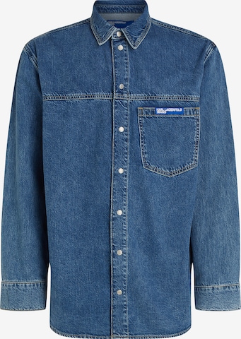 KARL LAGERFELD JEANS - Regular Fit Camisa em azul: frente