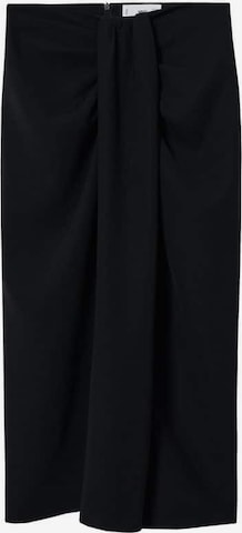 MANGO Skirt in Black: front