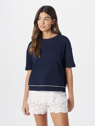 T-shirt 'Boxy' NATURANA en bleu : devant