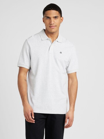SCOTCH & SODA Poloshirt 'Essentials' in Grau: Vorderseite