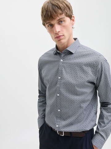 Coupe regular Chemise 'JPRBLABLACKPOOL' JACK & JONES en bleu
