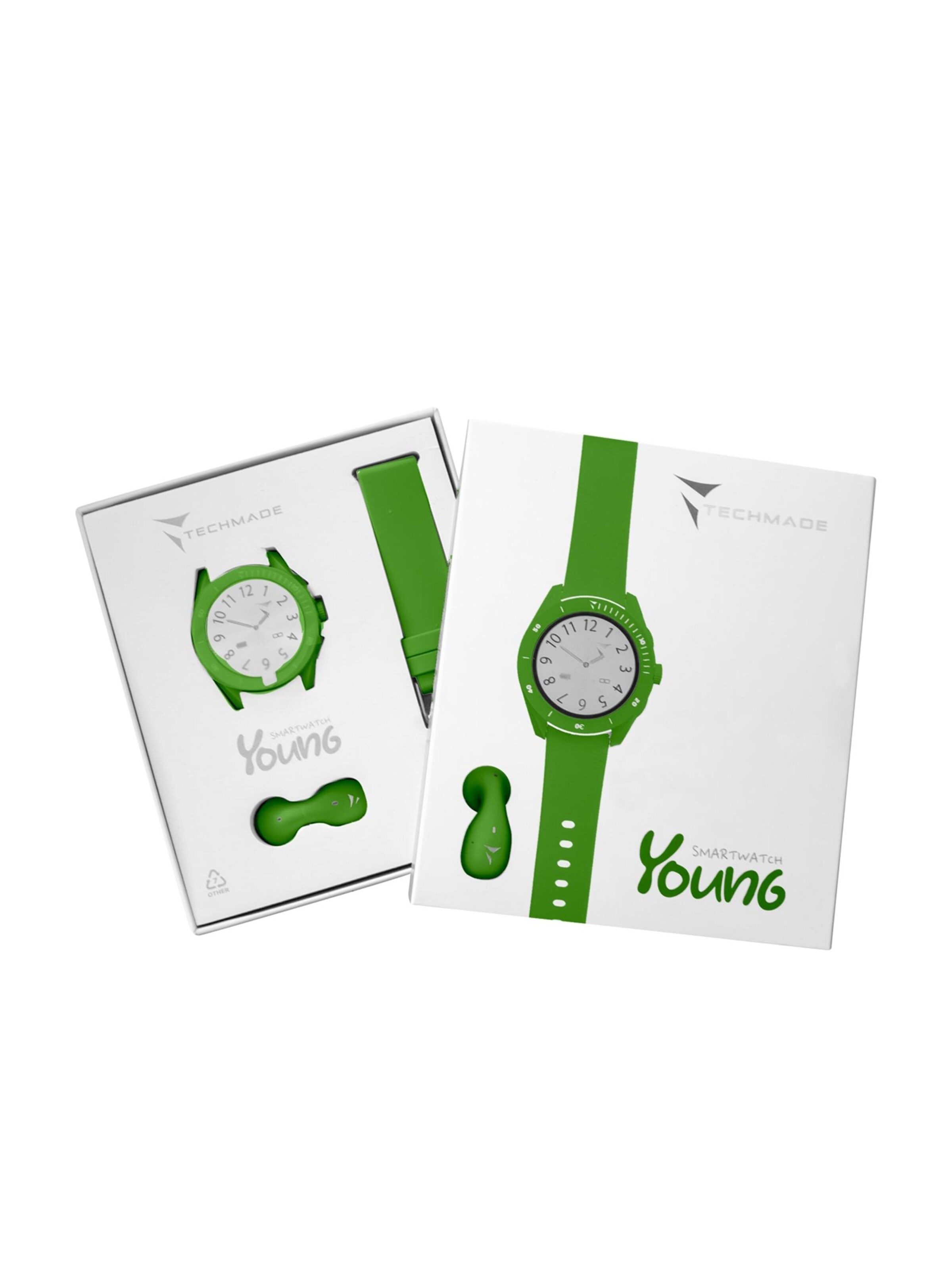 Techmade Digitaluhr 'Young Dark Green Bundle'‌‌ in Grün