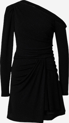 IRO Pletena obleka 'MERIMI' | črna barva: sprednja stran