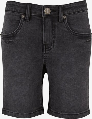 Urban Classics Regular Jeans 'Relaxed' in Zwart: voorkant