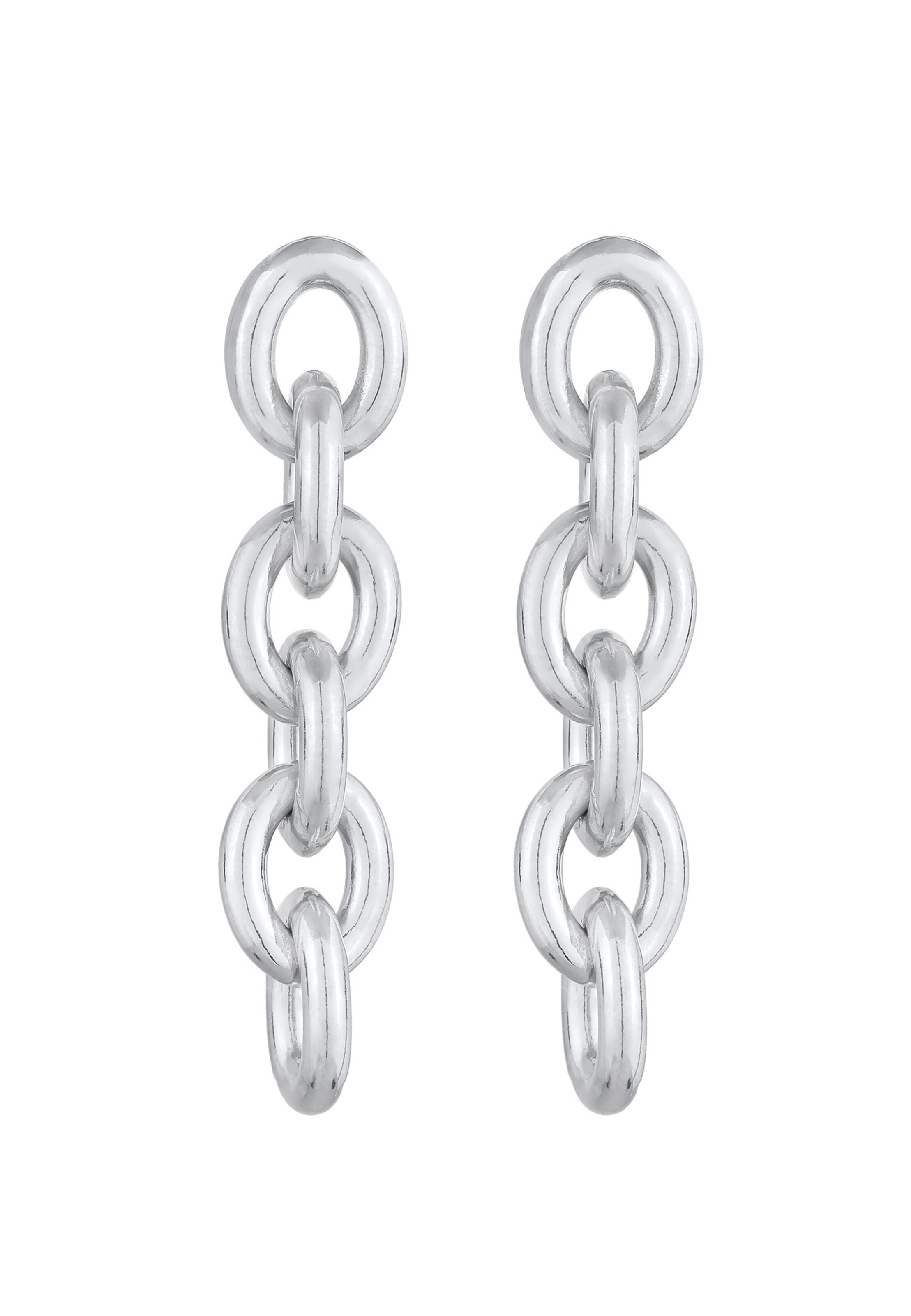 Boucles d'oreilles 'Chunky' ELLI en argent