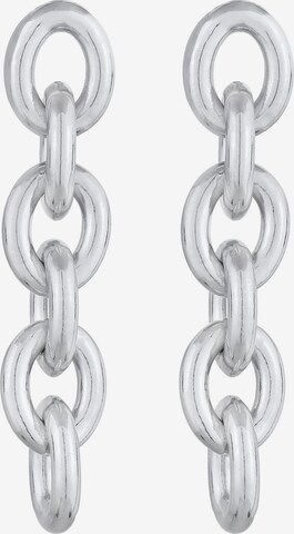 ELLI Earrings 'Chunky' in Silver