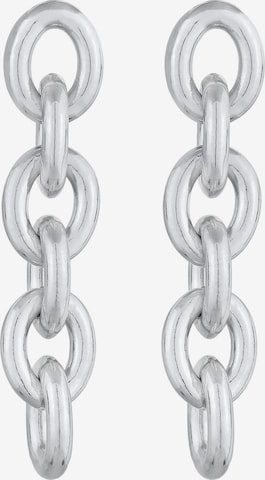 ELLI Earrings 'Chunky' in Silver