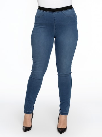 Yoek Skinny Jeans in Blau: predná strana