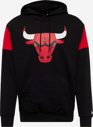 NEW ERA Sweatshirt 'NBA' in Black: front
