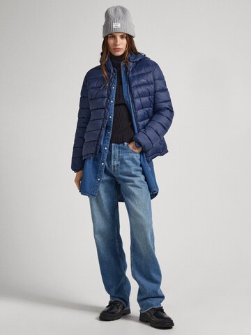 Pepe Jeans Übergangsjacke 'MADDIE' in Blau