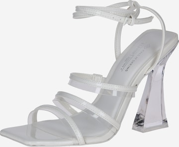 CALL IT SPRING Strap Sandals 'LAULA' in White: front