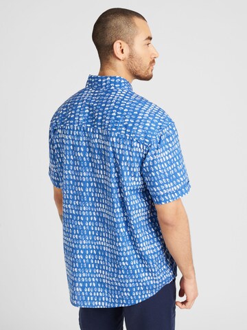 s.Oliver Comfort fit Button Up Shirt in Blue