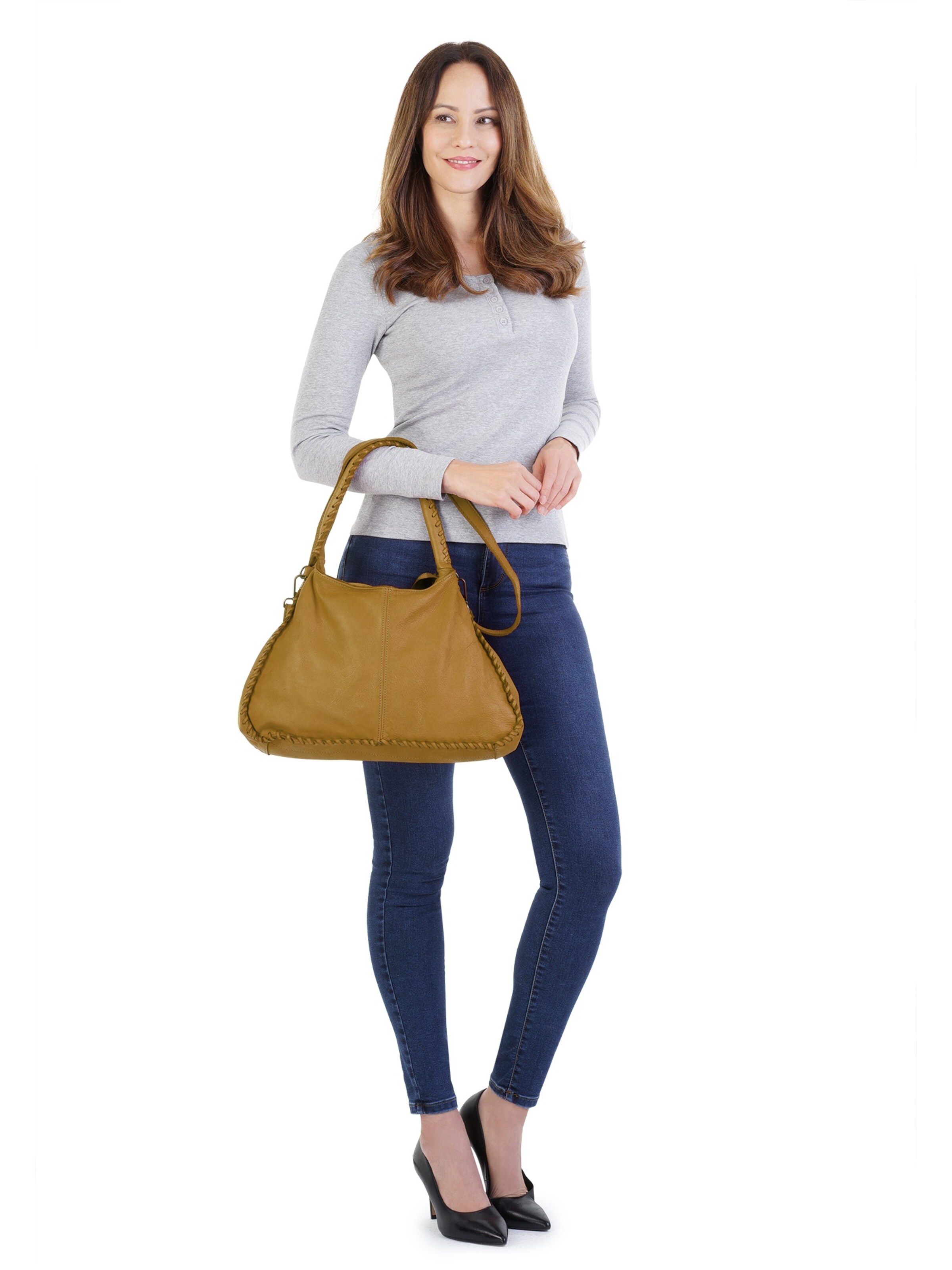 Cabas Samantha Look en jaune