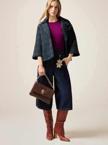 Wide leg Pantaloni di oltre in blu: frontale