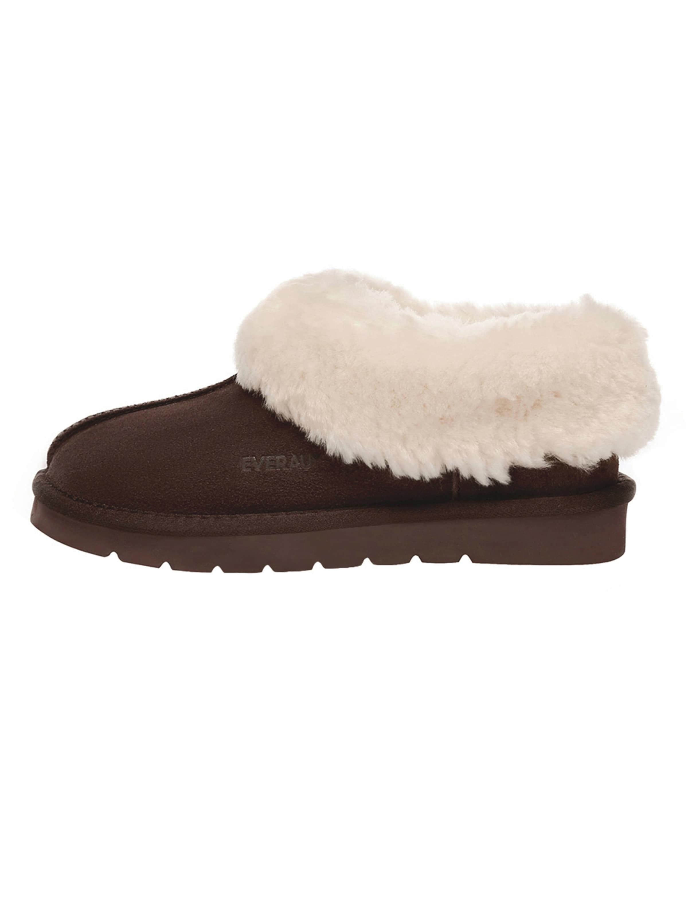 Everau Huisschoenen 'Ibis' in Bruin: voorkant