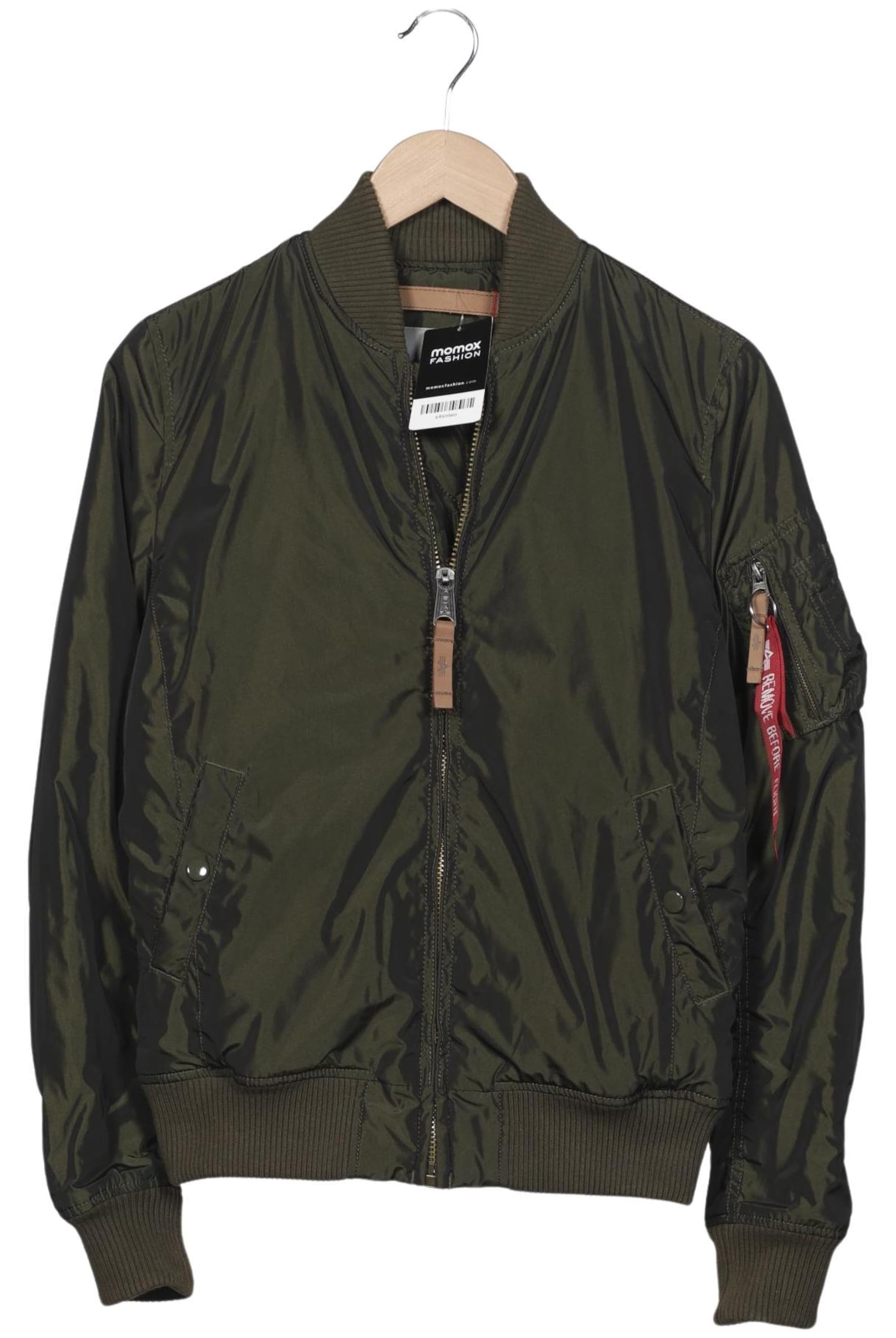 ALPHA INDUSTRIES Jacket & Coat in M in Green: front