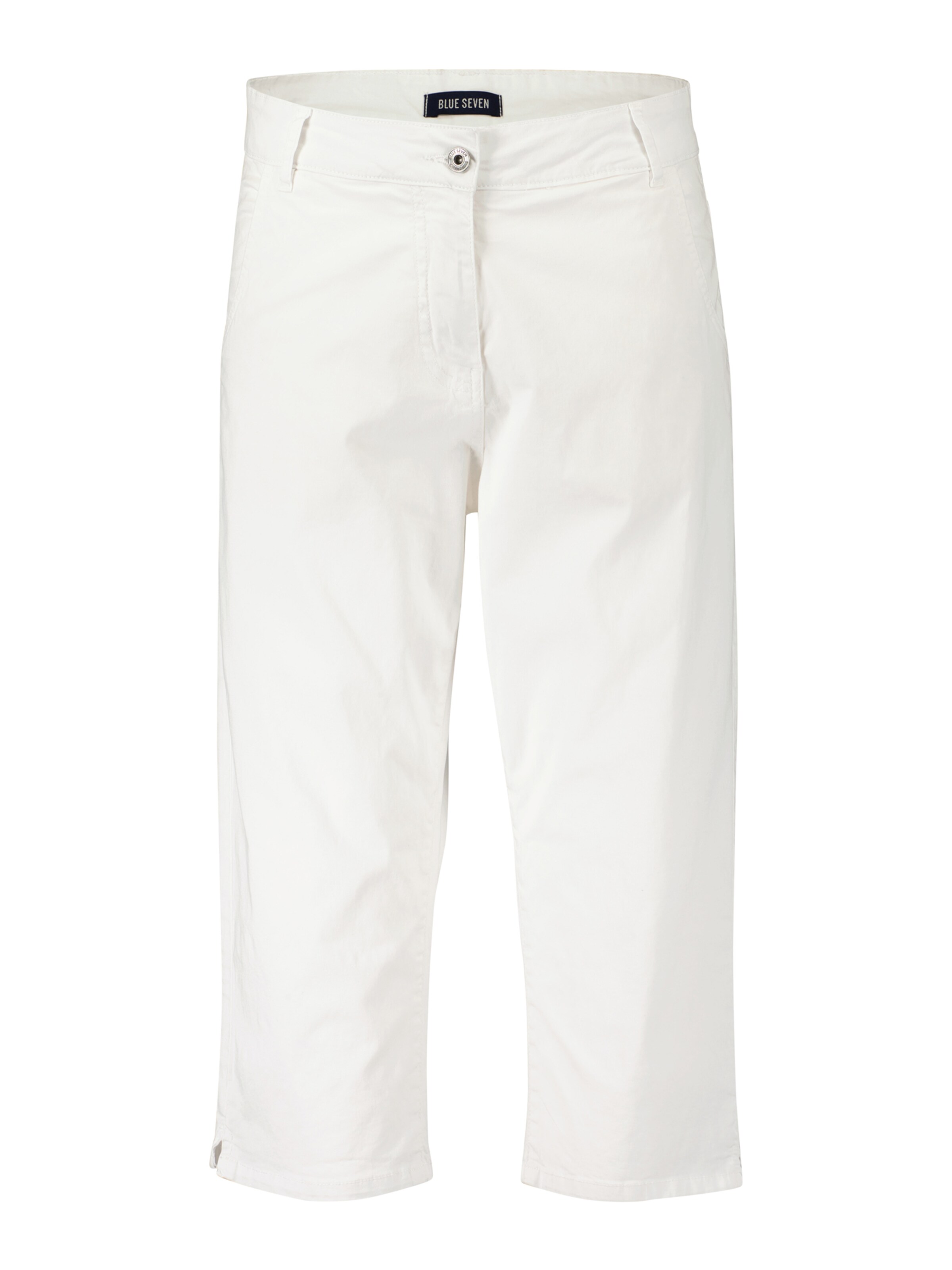 BLUE SEVEN Regular Byxa i vit: framsida