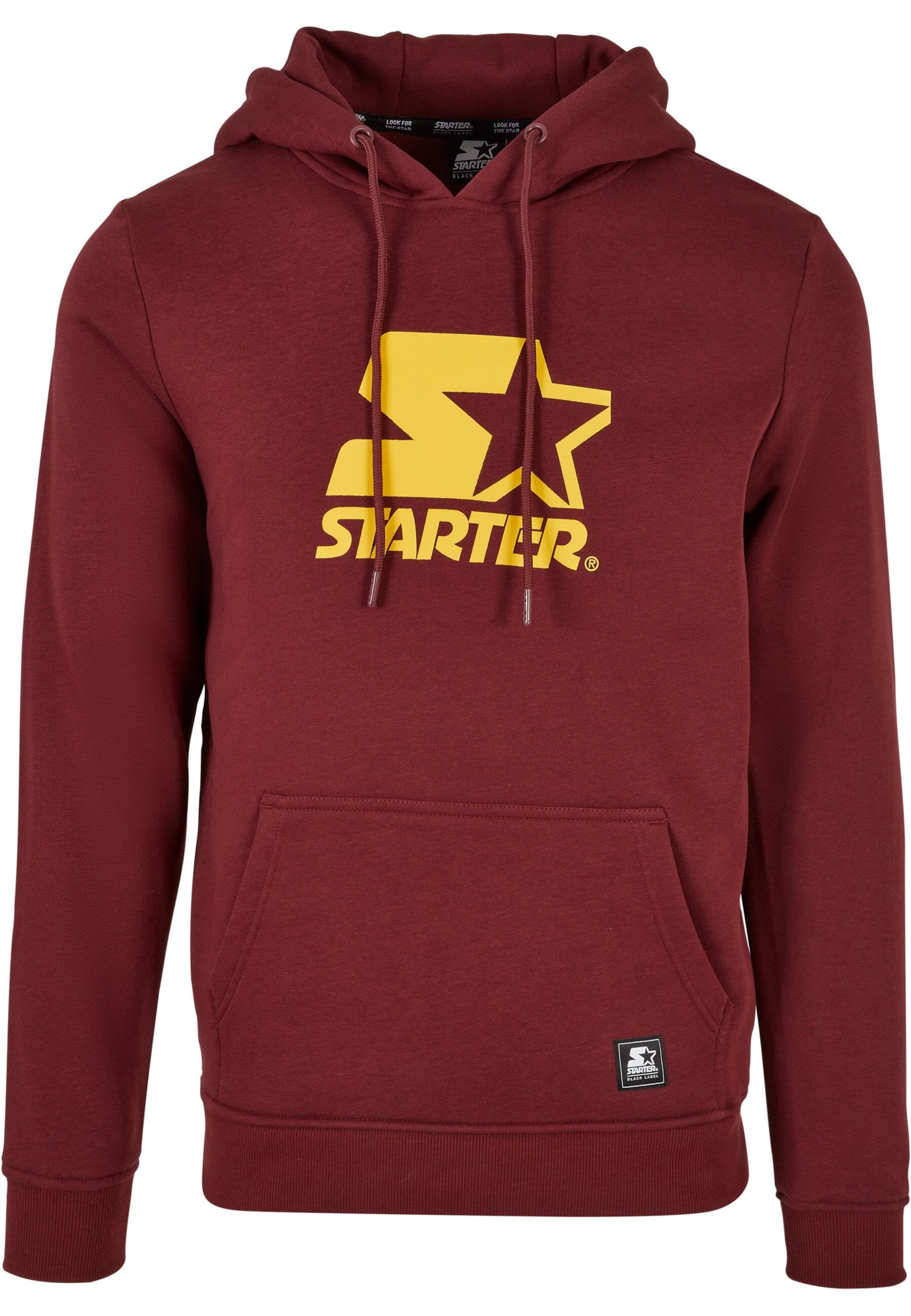 Starter Black Label Sweatshirt in Red: front