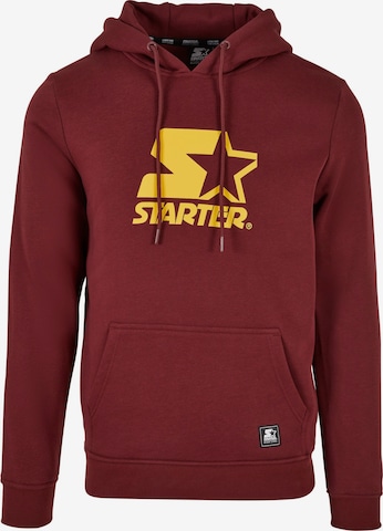 Felpa di Starter Black Label in rosso: frontale